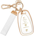 Rislobx Key Fob Cover Fit for Chevy Key, Car Key Case Protector for Volt Bolt by Rislobx
