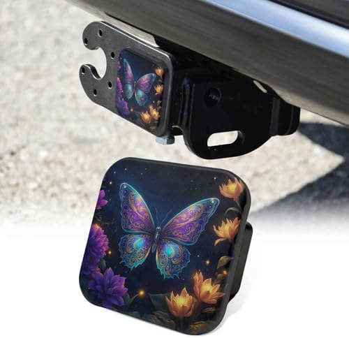 2" Trailer Hitch Cover Rubber Receiver Tube Cap Trailer Hitch Covers by Unknown
