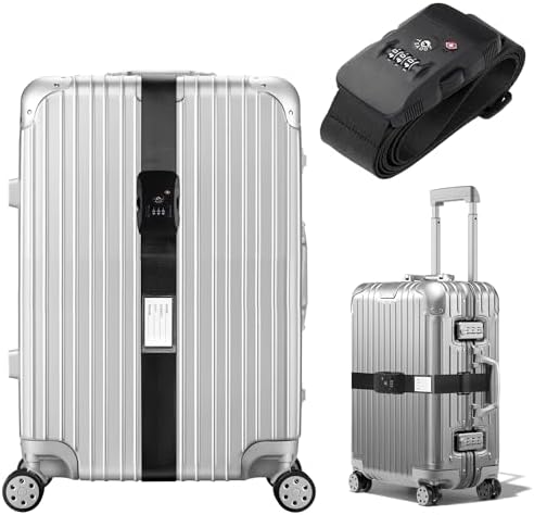TSA Approved Luggage Straps by Linpr