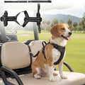 Hsei Dog Seat Belt Harness for Golf Cart, Pet No Pull Dog Seat Leash, by Hsei