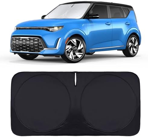 for Soul Windshield Sun Shade for 2020-2026 Kia Soul Window Sunshade - Image 5