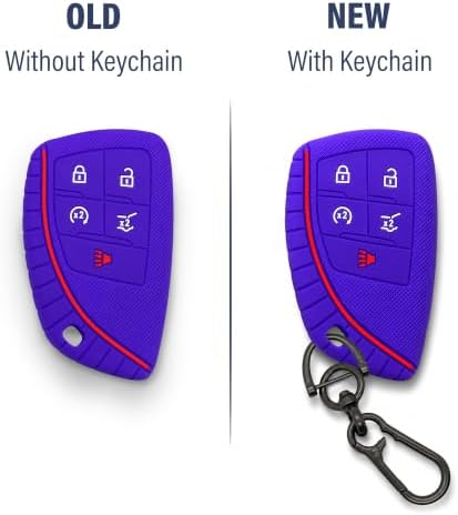 2Pc Silicone Key Fob Cover Chevy GMC 2026 2025 2024 2023 2022 - Image 4
