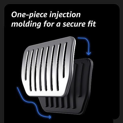 Topfit for Tesla Performance Pedal Pads Cover Foot Aluminum Non-Slip Pedals for - Image 4