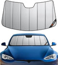 Pigenius Windshield Sun Shade for Tesla Model S 2012-2026, Custom Front Window by Pigenius