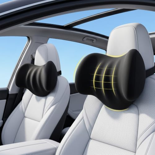 2-Pack Car Neck Pillow: Ergonomic Neck Support by Prowizm