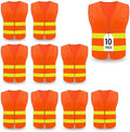 Safety Vest, Reflective High Visibility Construction Vest by KLMN-Safety