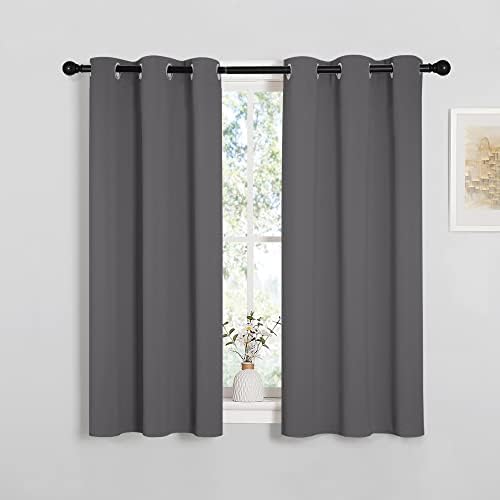 NICETOWN Grey Blackout Curtains - Image 2