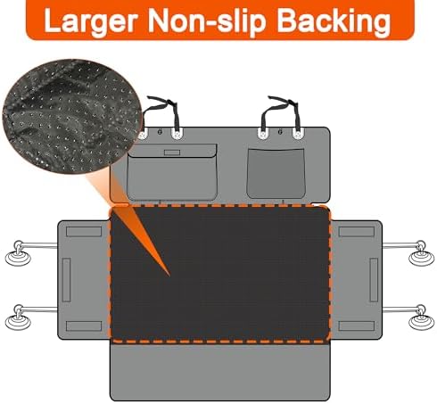 Reliadura SUV Cargo Liner for Dogs, Waterproof Dog Trunk Cover - Image 5
