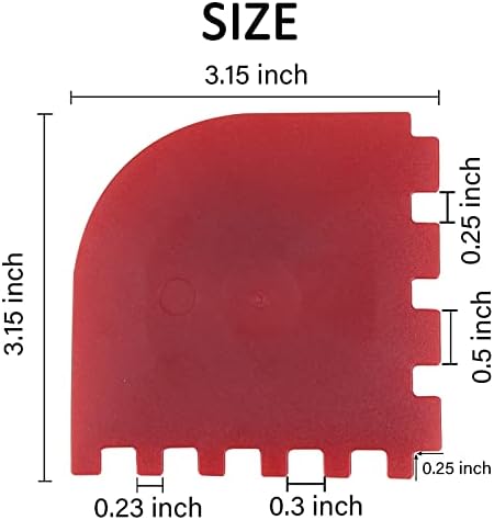 3 Set Plastic Grill Pan Scraper Tool - Image 6