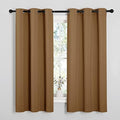 NICETOWN Sleek Blackout Curtains 63 inches Length by NICETOWN