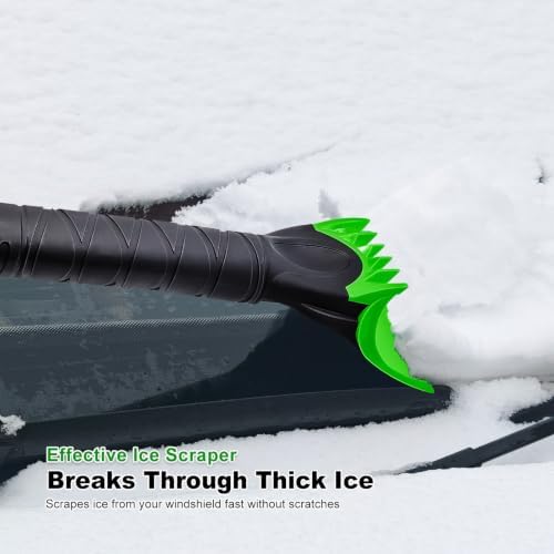 SEAAES 48 Inch Extendable Snow Brush, Windshield Ice Scraper - Image 5