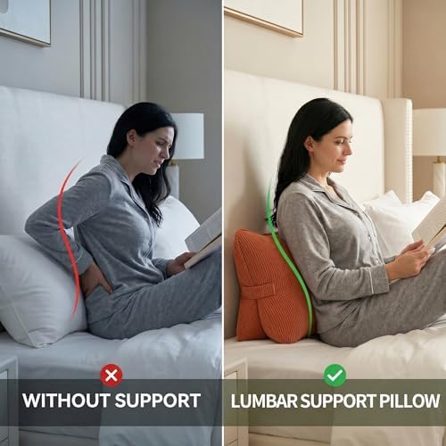 Pat. Pend. Corduroy Back Support Pillow - Image 3