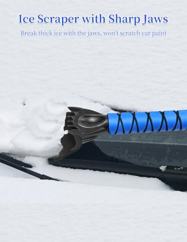 HEEYA Snow Brush for Car, Extendable Ice Scraper - Image 5