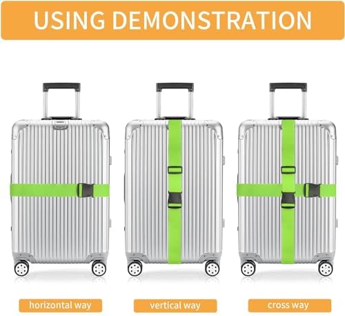 BILIONE Luggage Straps for Suitcases - Image 3