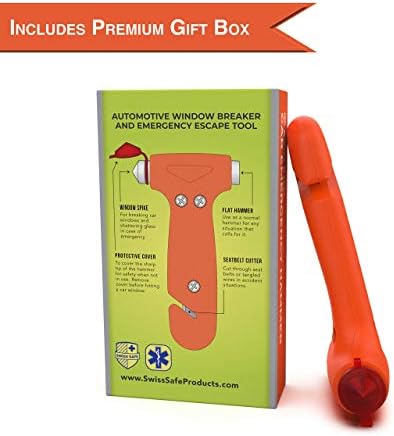 Swiss Safe Car Safety Hammer Window Breaker Tool - Image 4