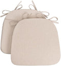 Sunsleek Chair Cushions for Dining Chairs D-Shaped Seat Cushions Chair Pads by Sunsleek