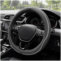 Car Steering Wheel Cover, 15 Inch Anti-Slip Breathable Leather Auto Steering by Unknown