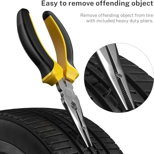 AUTOWN Flat Tire Repair Kit 68pcs 2-Pack, Tire Plug Kit to Fix Punctures - Image 4