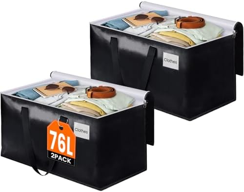Heavy Duty Moving Bags, Extra Large Storage Bags by BlissTotes
