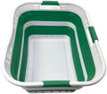 SAMMART 42L Collapsible Plastic Storage Basket by SAMMART