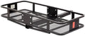 Apex CCB-F6020-DLX 60” Long Steel Basket Folding Hitch Cargo Carrier by DiscountRamps