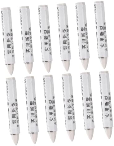 SEWACC 12pcs White Wax Tire Marking Pens by SEWACC
