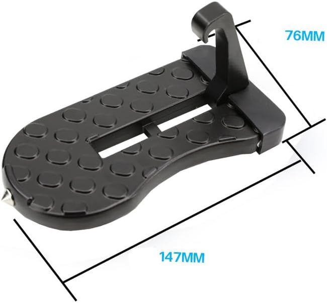 Car Door Step for Easy Roof Access -Multi-Foldable Aluminum Alloy Car Step Hook - Image 2