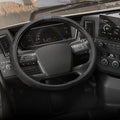 Cat® BigGrip Faux Black Leather Semi Truck Steering Wheel Cover, Fits RV and by CatAuto