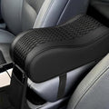 Car Armrest Cushion, Leather Memory Foam Car Center Console Arm Rest Pillow by Unknown