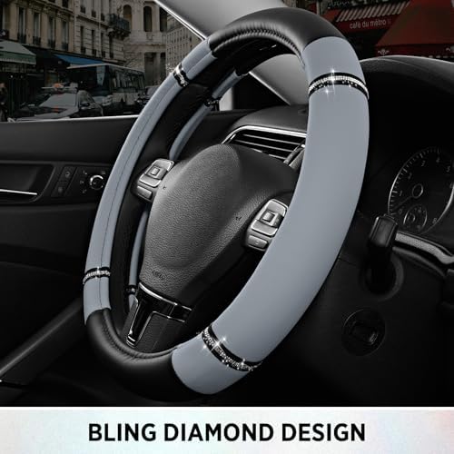 Road Comfort Leather Steering Wheel Cover – Premium Anti-Slip Car Steering - Image 6