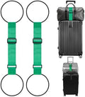 Adjustable Add A Bag Luggage Connector Straps by Aoahaiy