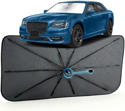 Car Windshield Sun Shade Umbrella by MakeLifeBetter