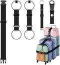 BILIONE 5 Pcs Adjustable Luggage Connector Strap by BILIONE
