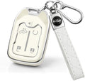 for GMC Key Fob Cover, 5 Buttons TPU Protection Case by CARKEYCOVERforKERHXLE