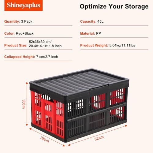 45L Collapsible Storage Bins - Image 2
