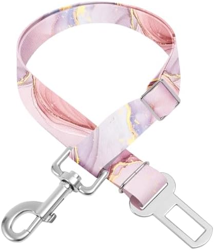 Adjustable pet cat and Dog car seat Belt，The Lanyard is Flexible and Adjustable by Unknown