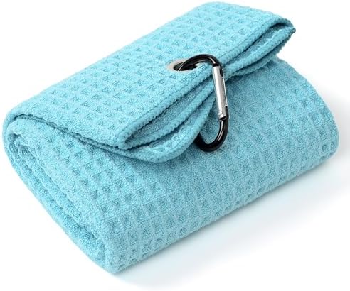 Mile High Life Golf Towel 16x24 inch, Upgraded Large Waffle Weave by MileHighLife