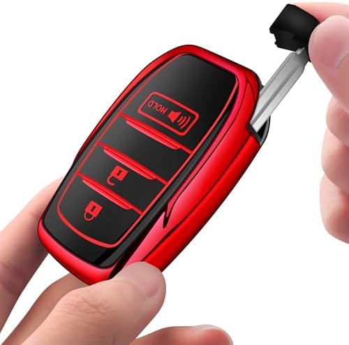 Tukellen for Toyota Key Fob Cover TPU Soft Protective Case for 2022-2026 - Image 6