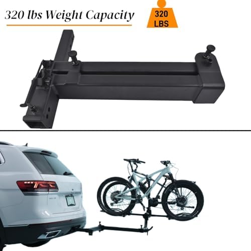 90-Degree Swing Arm for 2-Inch Receiver, 320 lbs Weight Capacity - Image 4