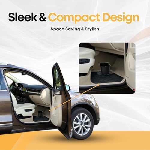 Car Trash Can with Stability Wings – Leakproof Portable Garbage Bin - Image 7