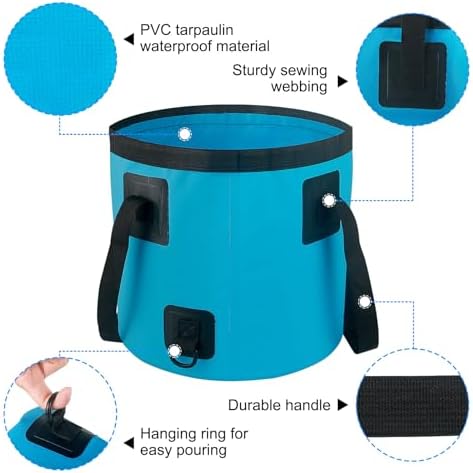 5 Gallon Collapsible Bucket - Image 3