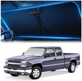 Magnelex Windshield Sun Shade for Chevrolet Silverado/GMC Sierra 1500 2500 3500 by Magnelex