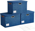 15" Fabric Storage Box with Lids by Roobyl