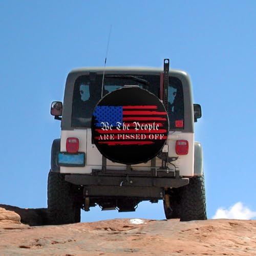 We The People are Pissed Off Tire Covers, Dust-Proof Weatherproof Wheel Covers - Image 5