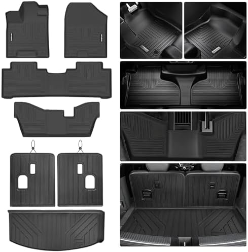 Floor Mats for Acura MDX 2014-2020 by WAYIDSS