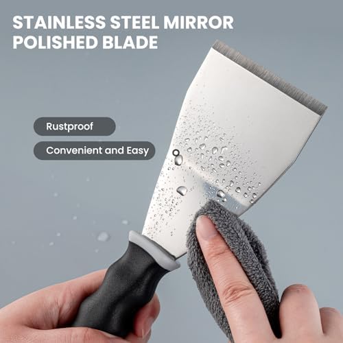 Mister Rui 3" Bent Heavy Duty Scraper, Hammer End, Pole Socket - Image 3