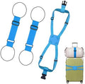 3 Pack Multi Use Strong Adjustable Luggage Connector Straps by Unknown