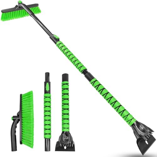 HEEYA 51 Inch Long Scraper Snow Brush by HEEYA