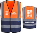 AYKRM 12 colour High visibility viz vest hi vis viz reflective work by AYKRM