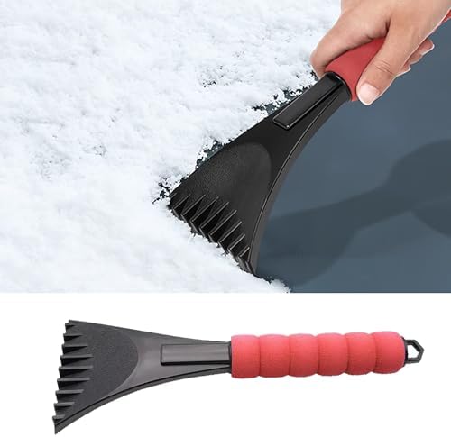 Windshield Ice Scraper with Foam Handle by Unknown